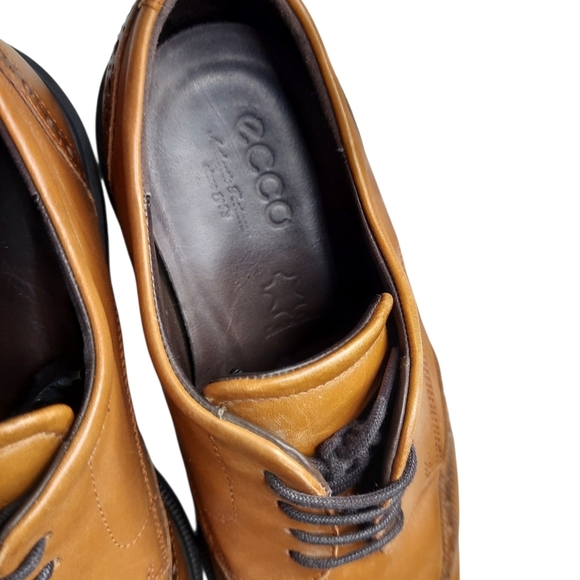 ECCO Lisbon Wingtip Brogue Oxford Dress Shoe Leather main image 6
